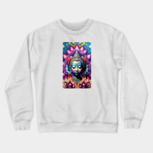 Buddha lotus Mandala Crewneck Sweatshirt